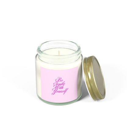 Scented Candle - Be Smile With Yourself, Relaxing Home Decor, Gifts for Her, Spa Essentials, Aromatherapy Candle